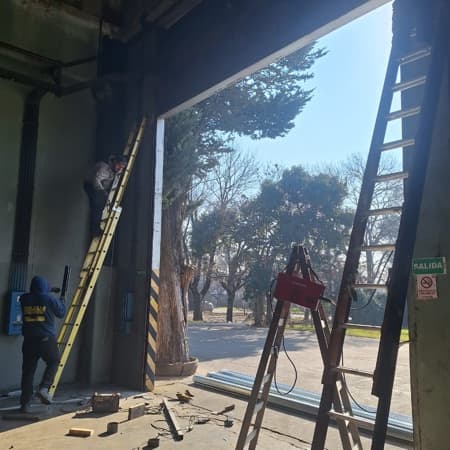 Reparación de Cortina Metalica